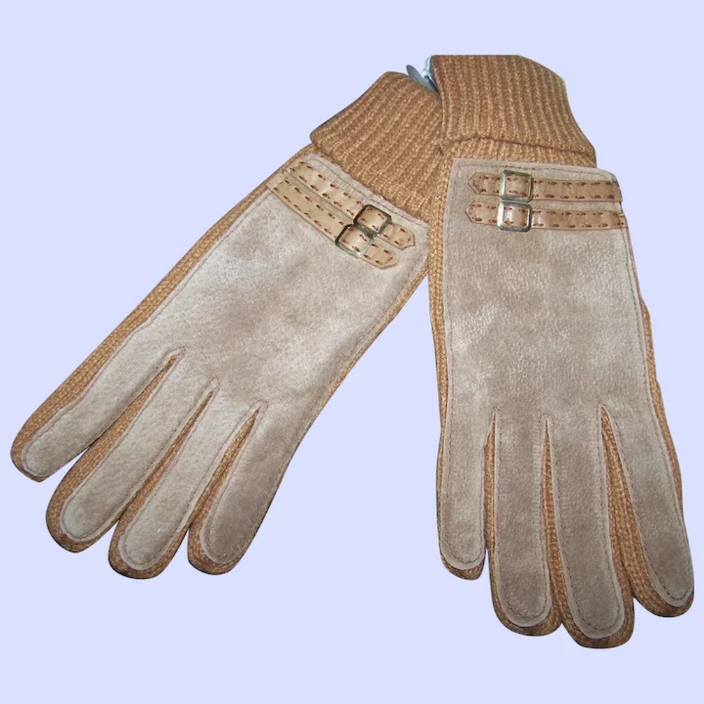 Vintage Never Worn ARIS  Leather Gloves